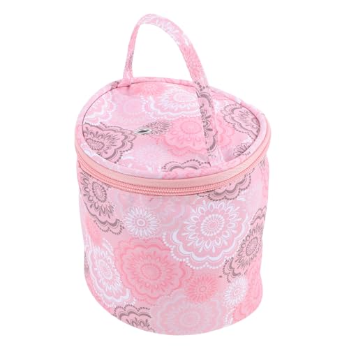HOMSFOU Aufbewahrungstasche Aus Wolle Häkelgarnhalter Organisator Zur Aufbewahrung Von Garn Häkelgarn-organizer Garnorganisator Häkeltasche Stricktasche Rosa Polyester HOMSFOU Aufbewahrungstasche Aus Wolle Häkelgarnhalter Organisator Zur Aufbewahrung Von Garn Häkelgarn-organizer Garnorganisator Häkeltasche Stricktasche Rosa Polyester von HOMSFOU