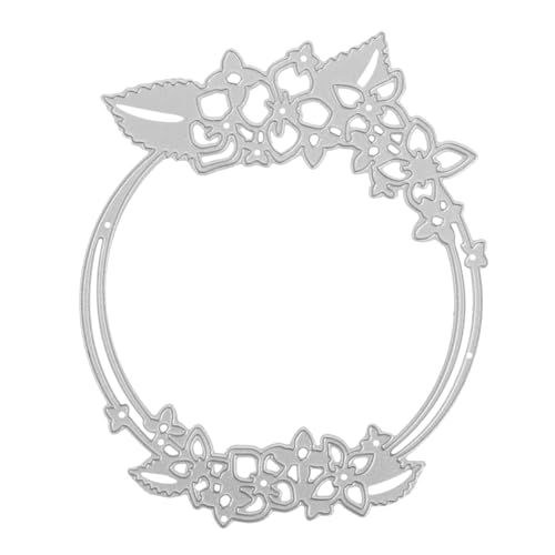 HOMSFOU DIY Stanzform für Bastelprojekte Wreath Design für Scrapbooking und Fotobücher Fördert Kreativität und Handwerkliche Fähigkeiten bei Kindern und Erwachsenen HOMSFOU DIY Stanzform für Bastelprojekte Wreath Design für Scrapbooking und Fotobücher Fördert Kreativität und Handwerkliche Fähigkeiten bei Kindern und Erwachsenen von HOMSFOU