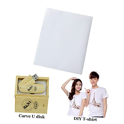 HOMSFOU Diy PU Wärmeübertragungsfolie Htv Vinyl Film für T Shirts Sportbekleidung Taschen und Stoffe Weiß Hochwertige Flexible und Langlebige Transferfolie für Kreative Designs HOMSFOU Diy PU Wärmeübertragungsfolie Htv Vinyl Film für T Shirts Sportbekleidung Taschen und Stoffe Weiß Hochwertige Flexible und Langlebige Transferfolie für Kreative Designs von HOMSFOU