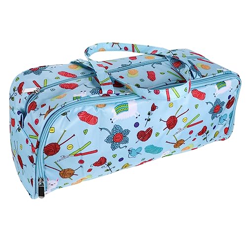HOMSFOU Große Praktische Stricktasche Oxford Stoff Unvollendete Projekte und Garnaufbewahrung für Zuhause Reisen und Outdoor Aktivitäten HOMSFOU Große Praktische Stricktasche Oxford Stoff Unvollendete Projekte und Garnaufbewahrung für Zuhause Reisen und Outdoor Aktivitäten von HOMSFOU
