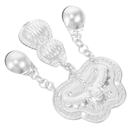 HOMSFOU Nähdekorationen Für Kleidung Originelles Nähornament Ethnisches Nähzubehör Kleiderornamente Nähverzierungen DIY Dekorationen Zum Nähen Anhänger Für Kleidung Silber HOMSFOU Nähdekorationen Für Kleidung Originelles Nähornament Ethnisches Nähzubehör Kleiderornamente Nähverzierungen DIY Dekorationen Zum Nähen Anhänger Für Kleidung Silber von HOMSFOU