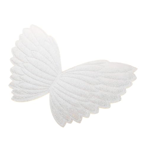 HOMSFOU Stickereiflecken bestickt Patch Nähen Und flügel kleidung applikation Kleideraufnäher Aufnäher für Kleidung Kleidungsstation gestickte Aufnäher Banner Weiß HOMSFOU Stickereiflecken bestickt Patch Nähen Und flügel kleidung applikation Kleideraufnäher Aufnäher für Kleidung Kleidungsstation gestickte Aufnäher Banner Weiß von HOMSFOU