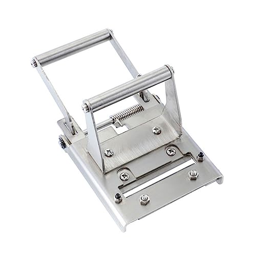 HOMSFOU Trimmer spitzmaschine cutter holzbearbeitung hasrschneide maschiene Streifenbildung Kantenschneider Endschneider aus Metall Endschneider aus Edelstahl Rostfreier Stahl Silver von HOMSFOU