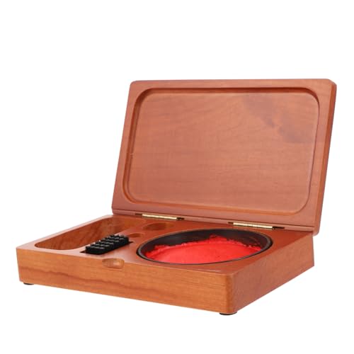 HOMSFOU Vintage Holz Stempelbox mit Stempelkissen Halter Praktische Aufbewahrung für Stempel Stilvolle Box für Scrapbooking und Diy Projekte HOMSFOU Vintage Holz Stempelbox mit Stempelkissen Halter Praktische Aufbewahrung für Stempel Stilvolle Box für Scrapbooking und Diy Projekte von HOMSFOU