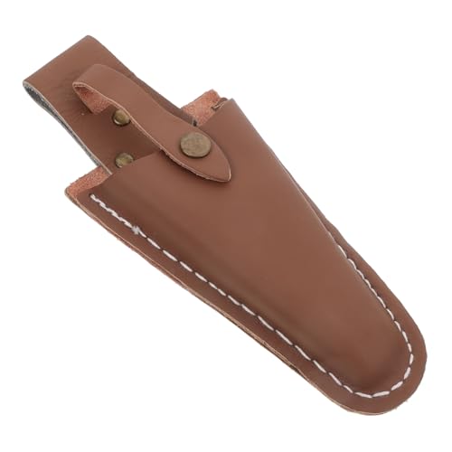 HOMSFOU Werkzeugkasten Zangen-organizer Zangenhalter Abdeckung Für Gartenschere Werkzeuggürteltasche Halter Für Gartengeräte Hammerhalter Für Gürtel Tasche Für Gartenschere Brown Leder von HOMSFOU