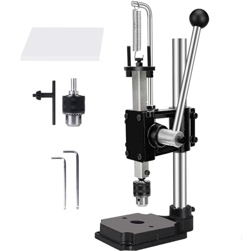 HONGYMA Lederlocher Lederpresse Upgrade lederstanzer Hand-Lochmatritzenmaschine für DIY-Lederwerk zum Lochen, Schneiden, Formen, Pressen, Einsetzen von Nägeln und Schnappknöpfen von HONGYMA