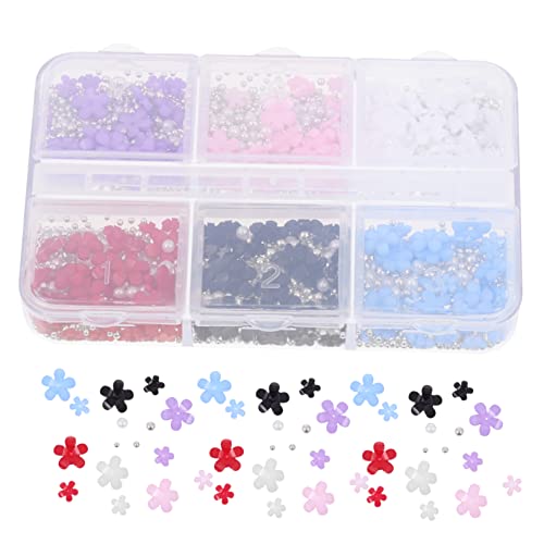 HONITANO 1 Schachtel Blumen Nail Art Charms Set Resin Blüten für DIY Nageldesign Geeignet für Natürliche und Künstliche Nägel Dekoration für und Mädchen HONITANO 1 Schachtel Blumen Nail Art Charms Set Resin Blüten für DIY Nageldesign Geeignet für Natürliche und Künstliche Nägel Dekoration für und Mädchen von HONITANO