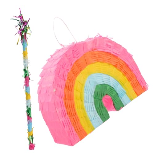 HONMEET 1 Satz Piñata Alles zum Geburtstag Dekorationen Cupcake-Pinata fiesta faschings- Minispielzeug für Kinder Kinderspielzeug Gefälligkeiten für Weihnachtsfeiern Partykrachmacher von HONMEET