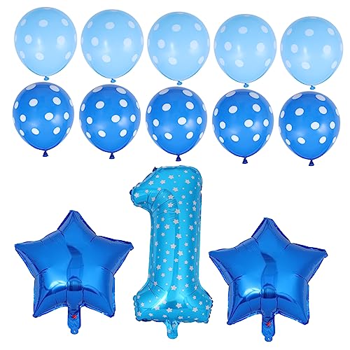 HONMEET 1 Set Geburtstagsballons Zahlen Folienballons Riesiger Happy Birthday Kuchenballon Für Kindergeburtstage Perfekte Deko Für Babyparty Und Geburtstagsfeiern Bunt Und Auffällig von HONMEET