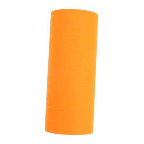 HONMEET 10 Rolls Label Papierrolle Für Markerzubehör Labber Teile Etiketten Und Aufkleber Tag Aufkleber Roll Mx 6600 Orange von HONMEET