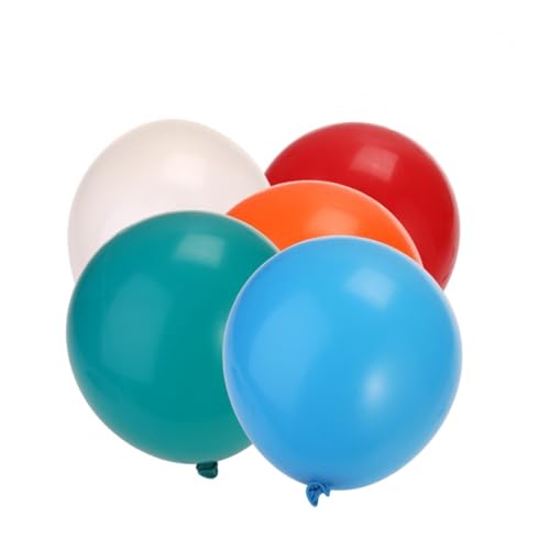 HONMEET 10 Stück 36 Zoll Runde Latex Luftballons Bunt Mix Für Geburtstag Hochzeit Und Weihnachtsfeier Ideal Deko Für Besondere Anlässe Langlebig Und Farbenfroh von HONMEET