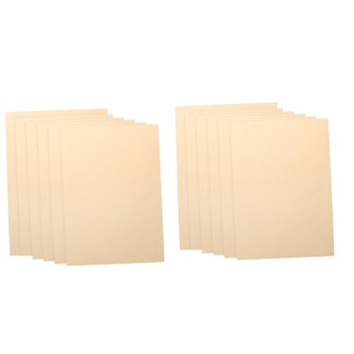 HONMEET 100 Stk Briefpapier Altes Schreibpapier Pergamentpapier Druckerpapier A4-papier von HONMEET