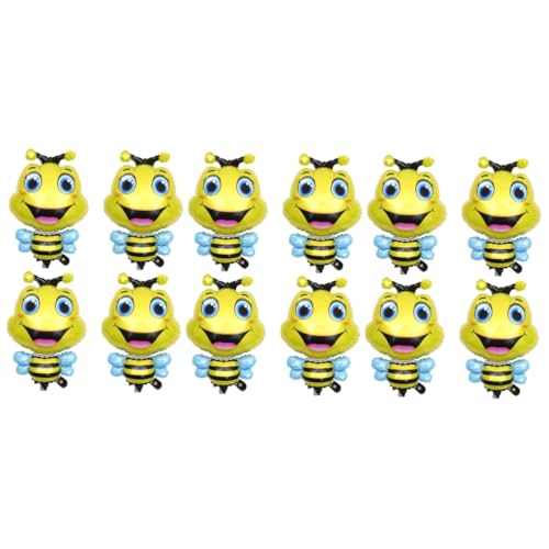 HONMEET 12 Stk tierischer Ballon Großer Ballon süße Tierballons ballonie kidsballonie Spielzeuge Kinderspielzeug Aufblasbare Folienballons Party-Layout-Folienballons Aluminiumfolie von HONMEET