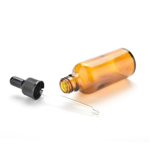 HONMEET 15ml Leere Braune Glasflasche Mit Pipette Nachfüllbare Flasche Für Ätherische Öle Aromatherapie Und DIY Mischungen Perfekt Für Parfü Und Duftöle von HONMEET