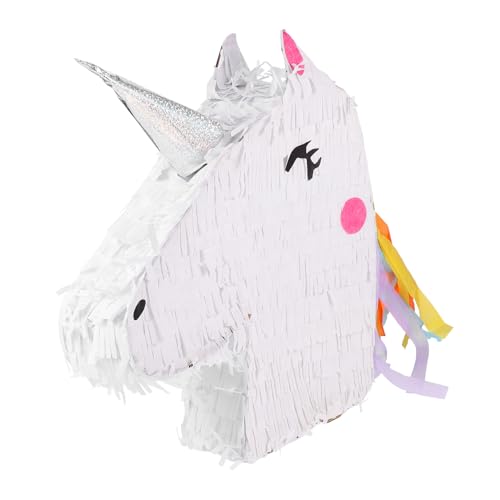 HONMEET 1Stk Einhorn-Piñata traditionelle Pinata Spielzeug kinder mitgebsel kindergeburtstag überraschungstüte Spielzeug für Kleinkinder Tiere Party-Spielzeug-Dekor Geburtstag Piñata von HONMEET