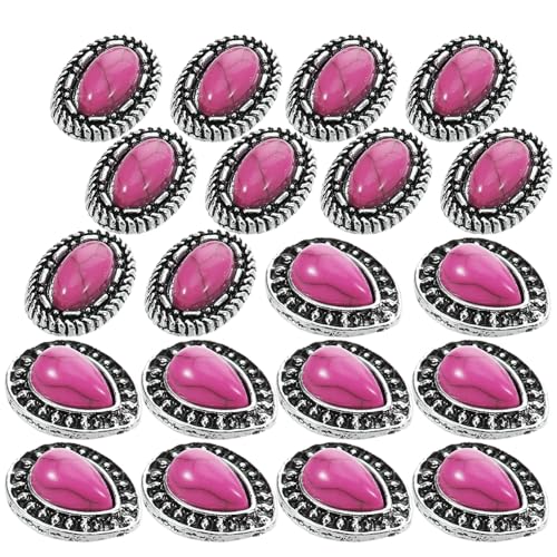 HONMEET 20 Stück Retro Nagel Charms Elegante Nageldekoration DIY Nail Art Charms Einzigartiges Maniküre Zubehör Nagelschmuck Für Künstliche Nägel DIY Maniküre Zubehör von HONMEET