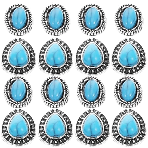 HONMEET 20 Stück Retro Nagel Charms Elegante Nageldekoration DIY Nail Art Charms Einzigartiges Maniküre Zubehör Nagelschmuck Für Künstliche Nägel DIY Maniküre Zubehör von HONMEET