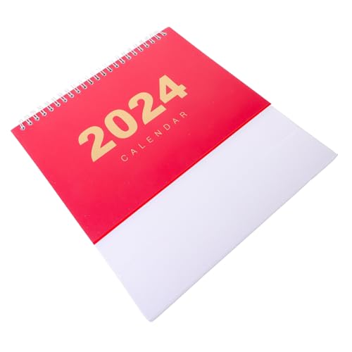 HONMEET 2024 Jahr Des Drachen-tischkalenders Staffelei Kalender Taschenkalender Monatlicher Tischkalender Desktop-kalender Kleiner Kalender 2024 Deskpad-kalender Mini-tischkalender Papier von HONMEET