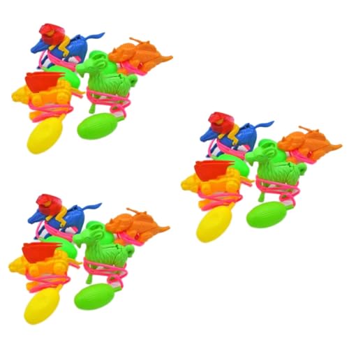 HONMEET 24 Stk Luftdruckspringender Frosch Springfrösche für Kinder Gastgeschenke für Kinder Kinderspielzeug spielzeug für kinder hüpfendes Spielzeug Geburtstagsgeschenk für Kinder PVC von HONMEET