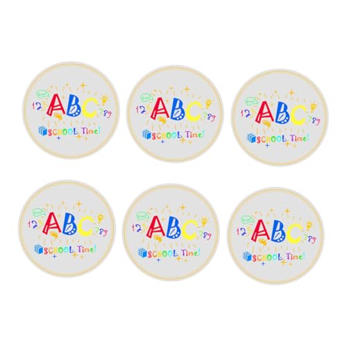 HONMEET 24 Stück Back to School Cake Picks Essen Kuchen Bunte Aufkleber Picks Ornament Dessert Picks Kreative Kuchen Dekor Für Schulparty von HONMEET