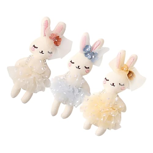 HONMEET 3 Stück Kaninchen Puppen Bekleidungszubehör Kaninchen Dekor Kleidung Kaninchen Zubehör DIY Kaninchen Für Kleidung Dekor Basteln Herstellung Von Ornamenten von HONMEET