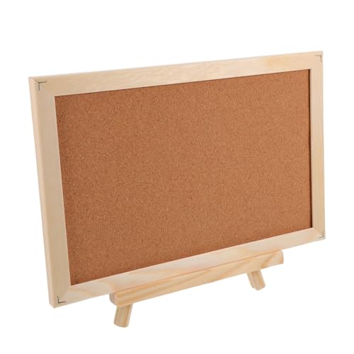 HONMEET Anschlagtafel aus Holzrahmen wandverkleidung wand polsterung Memoboard tavlit korkwand pinnwand coark Display-Stativhalterständer staffelei Schild Korktafel anzeigen Kiefernholz von HONMEET