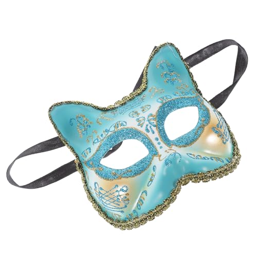 HONMEET Maske Katze Halloween Cosplay Dekorativ Partygeschenk Partyzubehör Plastik von HONMEET