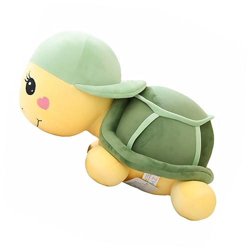 HONMEET Niedliche Schildkröte üschspielzeug Kissen 25cm Weiche Cartoon Dekoration Für Sofa Handpuppe Und Rückenkissen Für Kinderzimmer Und Zuhause von HONMEET