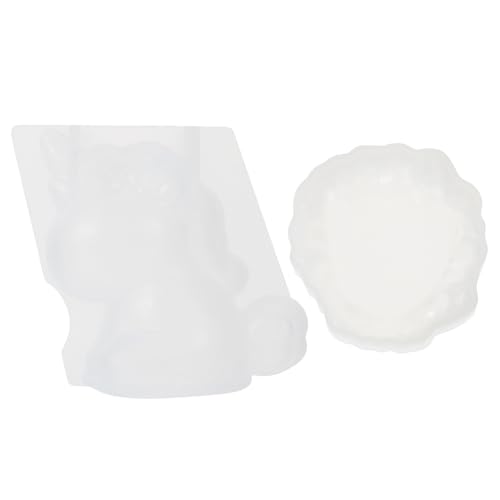 2 Sätze Silikonform Cakesicles Schimmel Einhorn Schimmel Formen Zum Backen Figur Form Epoxid-gießform Niedliche Cartoons Formen Gipsform De Para Gelatinas Kieselgel 2 Stück * 2 HOODANCOS von HOODANCOS