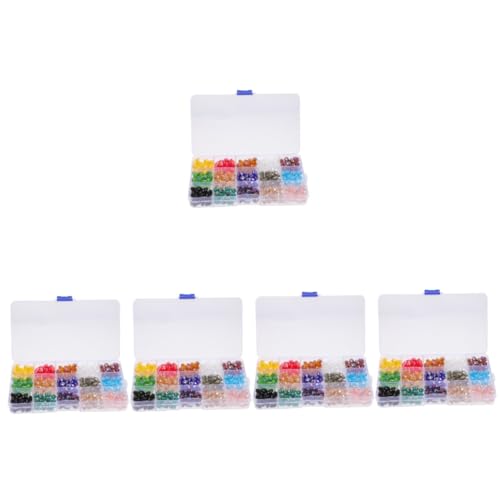 5 Boxen Tropfenglas Armband DIY Charms Kleines Glas Kristallglas Zartes Glas Glas Für Schmuck Knisterglas Armbandglas HOODANCOS von HOODANCOS