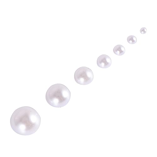 HOODANCOS 1 DIY Perlen Lose Perlen Halbkreisperlen Perlenperlen Schmuckperlen Perlensets Perlen Für Die Halskettenherstellung von HOODANCOS