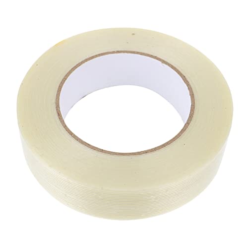 HOODANCOS 1 Rolle Glasband packing tape paketband multifunktionales klebeband Filament-Umreifungsband strapazierfähige Klebestreifen Versandklebeband Umreifungsband aus Glasfaser Khaki von HOODANCOS