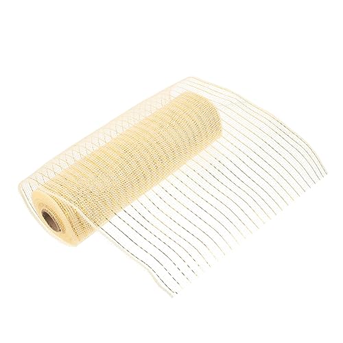 HOODANCOS 1 Rolle PP-Mesh-Rolle Neon Bänder Ripsband trimmen Spitzenband bastelmaterial bastel materialien Geschenkverpackungsband Langlebiges Dekoband kreativer Tüll handwerk machen tüll von HOODANCOS