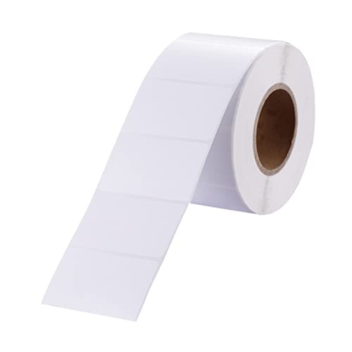 HOODANCOS 1 Rolle leeres Etikett Schild selbstklebender Aufkleber Ablauf the office sticker küchenetiketten tageb selbstklebendes Etikett klassifizierter Aufkleber beschichtetes Papier Weiß von HOODANCOS