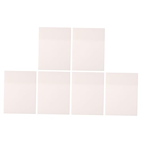 HOODANCOS 1 Satz Haftnotiz Notizblock Memoboard Schreibblock Merkzettel-set Notepad Notizen Posten Aufkleber Für Scrapbooking Selbstklebende Notizblöcke Memo-aufkleber Das Haustier Weiß 6st von HOODANCOS