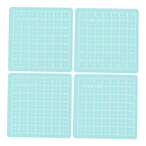 HOODANCOS 1 Satz Rücken Schneiden Schneidematte Für Selbstschneiden Rotationsschneidematte Nähbrett Scrapbooking Cutting Mat Papierschere Quiltbrett Professionelle Schneidematte Pvc 4 Stück von HOODANCOS