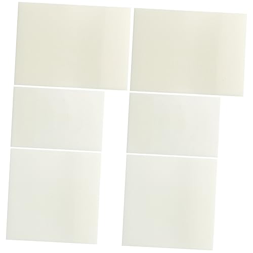 HOODANCOS 1 Satz Transparente Notiz Mini-schulbedarf Transparentes Planer-memo Notizblock Memoboard Notepad Lesezeichen Nachrichtenblöcke Schulmaterial Für College-studenten Das Haustier 6st von HOODANCOS