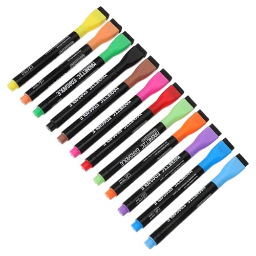 HOODANCOS 1 Satz schreibkladde stempelstifte für kinder magnet stift whiteboard stift Schreibstifte magnetischer trocken abwischbarer Marker Schreibversorgung Whiteboard-Marker Plastik von HOODANCOS