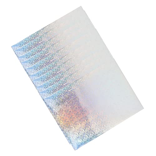 HOODANCOS 10 Blätter farbiges Papier buntes Fotopapier mattes Fotopapier glänzendes Fotopapier druckerpapier aufkleberpapier Sprühtintendruckpapier Hochglanzpapier das Haustier Colorful von HOODANCOS