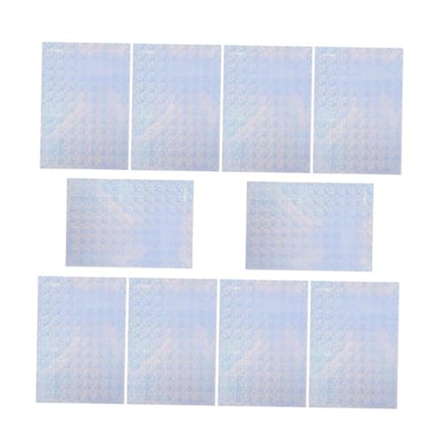 HOODANCOS 10 Blatt Druckpapier Fotopapier Fotopapier Für Drucker Wasserfestes Fotopapier Aufkleber Etikettendruckerpapier Holografisches Aufkleberpapier Buntes Fotopapier Das von HOODANCOS