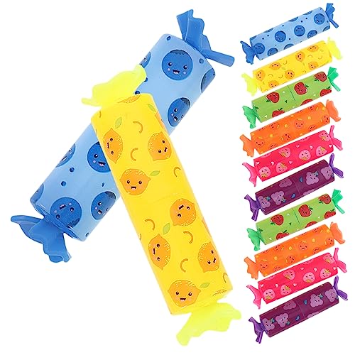 HOODANCOS 12 Stück Süßigkeiten Textmarker Mini Markierungsstift 12 Stück Cartoon Markierungsstifte Aquarell Markierungsstift Farbiger Stift DIY Sammelalbum Marker Taschen Textmarker von HOODANCOS