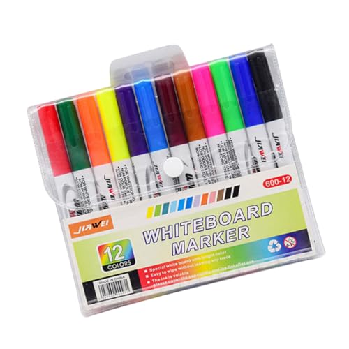 HOODANCOS 12St Wasser schwimmender Stift Whiteboard-Stifte trocken abwischbarer Marker Whiteboardstift schreibwaren whiteboard stifte kinder Briefpapier schreiben Whiteboard-Marker Plastik von HOODANCOS