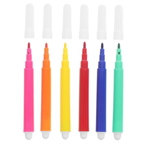 HOODANCOS 12er-pack Buntstifte Aquarellmarker Farbmarker Zeichenmarkierungen Aquarellstift Aquarellpinsel Schicke Marker Aquarellbürste Farbige Markierungen Wasserpinsel Färbenstifte Plastik von HOODANCOS