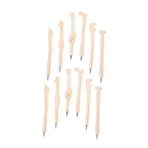 HOODANCOS 12pcs Kreative Kugelschreiber Knochen Modellierung Stifte Party Kugelschreiber Halloween Kugelschreiber (gemischte Stil) von HOODANCOS