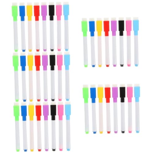 HOODANCOS 160 Stk Whiteboard-stift Kinder-whiteboard Praktische Whiteboard-marker Whiteboards Für Kinder Marker Mit Radiergummi Trocken Abwischbare Stifte Für Das Klassenzimmer Colorful Abs von HOODANCOS