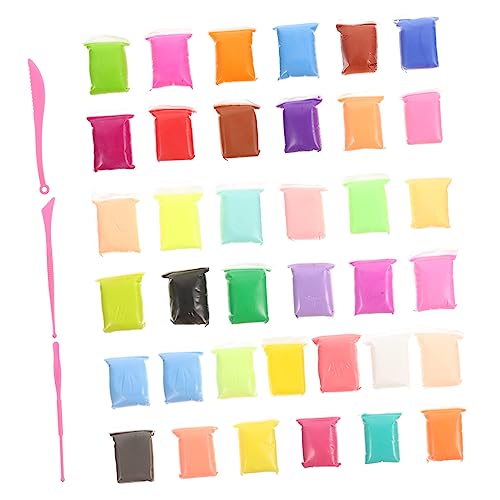 HOODANCOS 1Satz DIY Modelliermasse für Farben Lufttrocknend Tonspielzeug für Bastelprojekte und Sicher und Einfach zu Verwenden HOODANCOS 1Satz DIY Modelliermasse für Farben Lufttrocknend Tonspielzeug für Bastelprojekte und Sicher und Einfach zu Verwenden von HOODANCOS