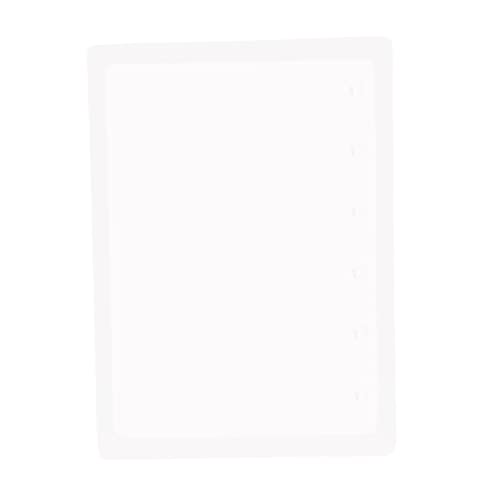 HOODANCOS 1Stk Silikonform transparentes Notizbuch DIY-Handwerk zur Herstellung von Notizbuchformen Formen für Notizbuchhüllen kreative Notebook-Gießformen transparente Notizbuchform von HOODANCOS