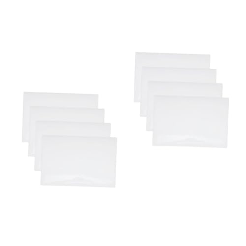 HOODANCOS 2 Sätze 2 Sets Whiteboard Aufkleber Weiße Tafel Schreibtafel Zeichenbrett Graffiti Wandaufkleber Rahmenlose Whiteboards Praktische Whiteboard Waschbare Etiketten 4 Stück * 2 von HOODANCOS