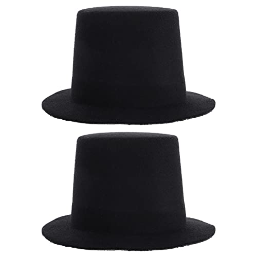 HOODANCOS 2 Stück Mini Puppenhüte DIY Bastel für Dekoration und Schulprojekte Schwarz für Kreative Bastelarbeiten HOODANCOS 2 Stück Mini Puppenhüte DIY Bastel für Dekoration und Schulprojekte Schwarz für Kreative Bastelarbeiten von HOODANCOS