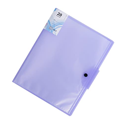 HOODANCOS 20 Bericht Binder clipboard büroartikel folders office supplies bürogadges Schreibwaren bürozubehör aktenordner Dateien Organizer Inhaber der Prüfungsunterlagen Dateiordner Violett von HOODANCOS